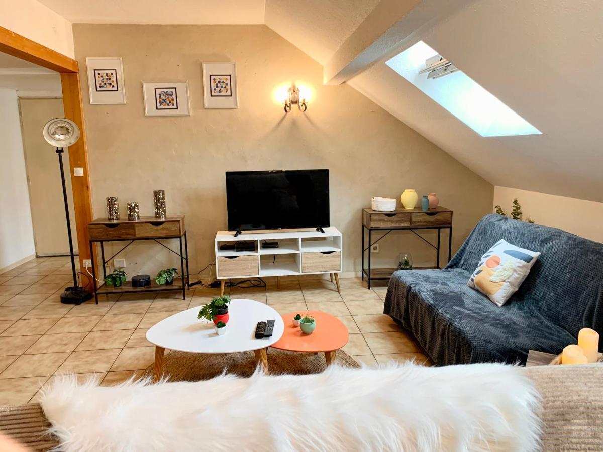 Charmant Appart Sous Toits Proche Chateau Des Ducs Chambéry Buitenkant foto