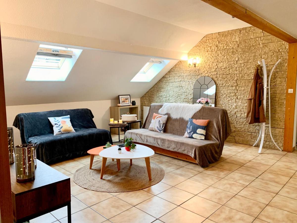 Charmant Appart Sous Toits Proche Chateau Des Ducs Chambéry Buitenkant foto